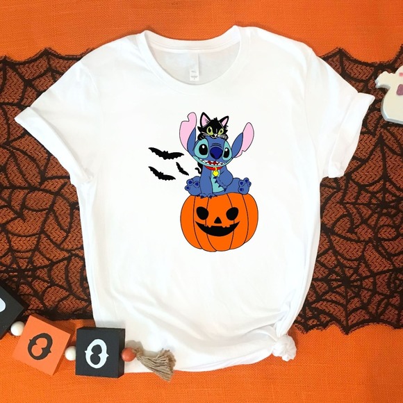 Stitch Halloween Disney Shirt, Disney Halloween Shirt, Halloween Matching Shirts - Picture 1 of 2